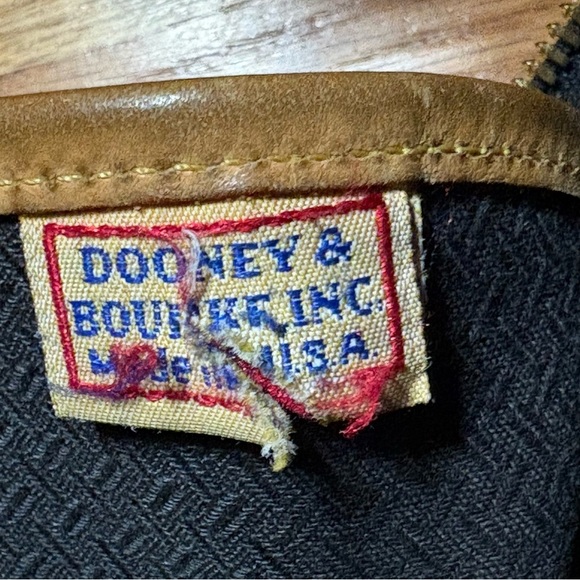 Dooney Bourke Vintage Satchel Crossbody Convertible Perforated Leather Bag Purse - Picture 13 of 16